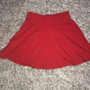 A excellent condition red skirt for teens